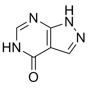 别嘌醇 结构式