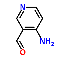 4-氨基-3-吡啶甲醛 结构式