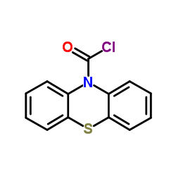 吩噻嗪-10-碳酰氯 结构式