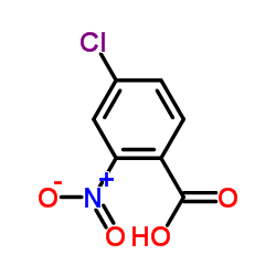 4-氯-2-硝基苯甲酸 结构式