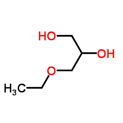 3-乙氧基-1,2-丙二醇 结构式