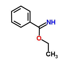 苯甲亚胺酸乙酯盐酸盐 结构式