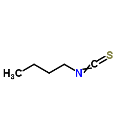 丁基异硫氰酸酯 结构式