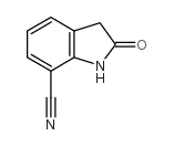 7-氰基吲哚酮 结构式