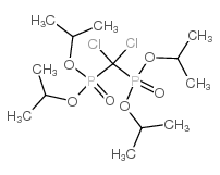 (二氯亚甲基)二磷酸四异丙酯 结构式