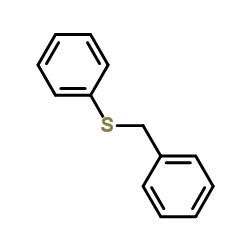 苄基苯基硫醚 结构式