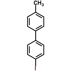4-碘-4’-甲基联苯 结构式