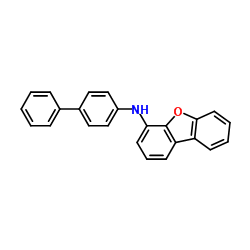 N-(1,1'-联苯-4-基)苯并[B,D]呋喃-4-胺 结构式
