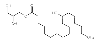 甘油羟基硬脂酸酯 结构式