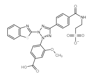 水溶性四氮唑-4 结构式