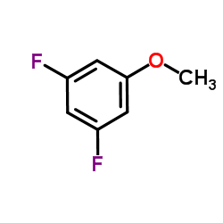 3,5-二氟苯甲醚 结构式