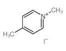 1,4-二甲基吡啶碘化物 结构式