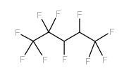 1,1,1,2,2,3,4,5,5,5-十氟戊烷 结构式