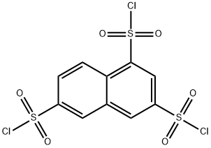 1,3,6-萘三磺酰三氯 结构式