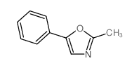 2-甲基-5-苯基-噁唑 结构式