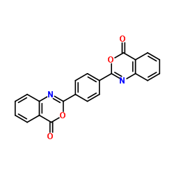 2,2’-(1,4-亚苯基)双-4H-3,1-苯并恶嗪-4-酮 结构式