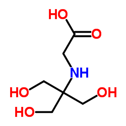 三(羟甲基)甲基甘氨酸 结构式