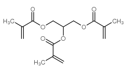 三甲基丙烯酸甘油酯 结构式