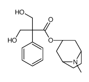 α-羟甲基阿托品 结构式
