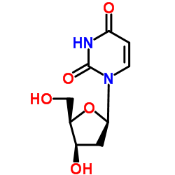 2’-脱氧尿苷-13C,15N2 结构式