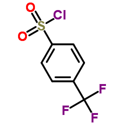 4-三氟甲基苯磺酰氯 结构式