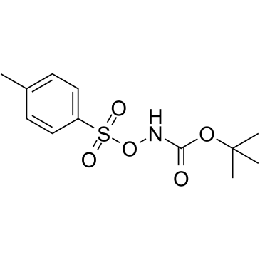 N-BOC-O-甲苯磺酰羟胺 结构式