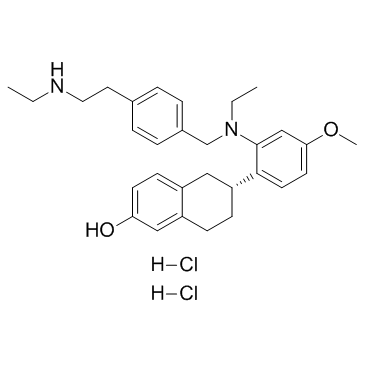 艾拉司群二盐酸盐 结构式
