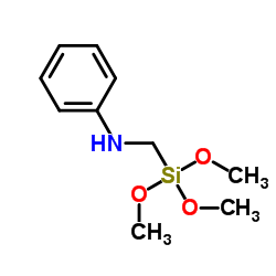 苯胺甲基三甲氧基硅烷 结构式