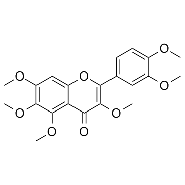 Hexamethylquercetagetin 结构式