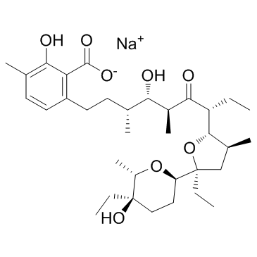 拉沙洛西钠 结构式