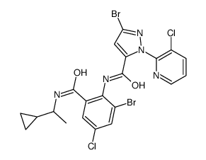 环溴虫酰胺 结构式