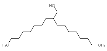 2-辛基癸烷-1-醇 结构式