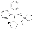 S-二苯基脯氨醇三乙基硅醚 结构式