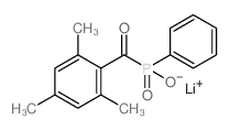 苯基-2,4,6-三甲基苯甲酰亚膦酸锂 结构式