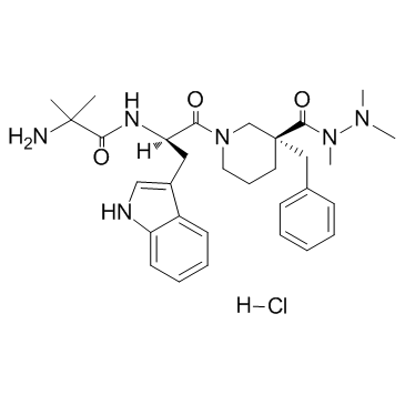 阿拉莫林盐酸盐 结构式