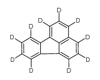 荧蒽-d10 结构式