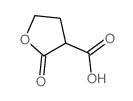 2-氧代氧杂环戊烷-3-羧酸 结构式