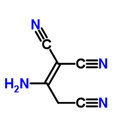 2-氨基-1-丙烯基-1,1,3-三甲腈 结构式