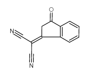 3-(二氰基亚甲基)靛酮 结构式