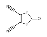 4,5-二氰-1,3-二硫酚-2-酮 结构式