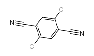 2,5-二氯对苯二腈 结构式