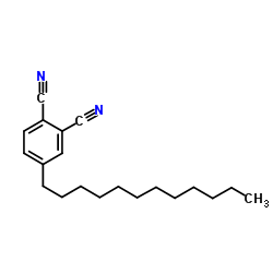 4-十二烷氧基邻苯二甲腈 结构式