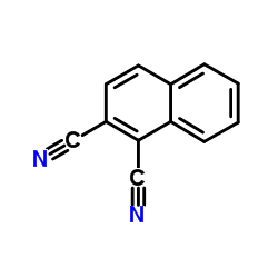 1,2-萘二甲腈 结构式