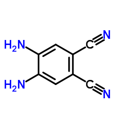 4,5-二氨基邻苯二腈 结构式