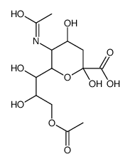 N-乙酰基-9-O-乙酰神经氨酸 结构式