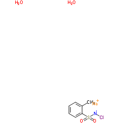 邻氯胺T二水合物 结构式