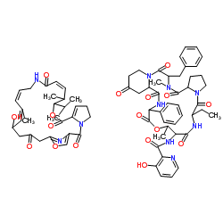 Virginiamycin complex复合物 结构式