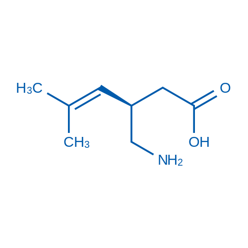 (R)-4,5-脱氢普瑞巴林 结构式