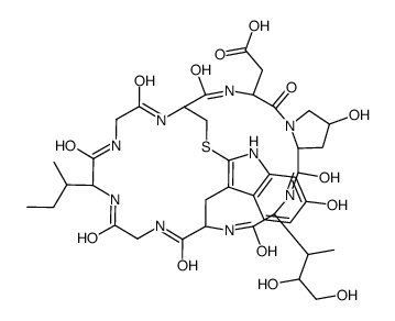 Α-鹅膏蕈碱 结构式
