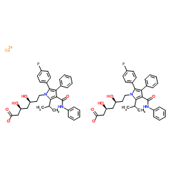 (3S，5S)-Atorvastatin Calcium Salt 结构式